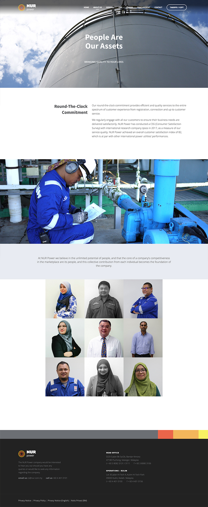 Nur Power Corporate Design About Us
