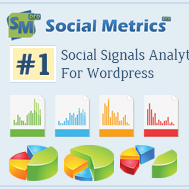Social Metrics Pro banners design